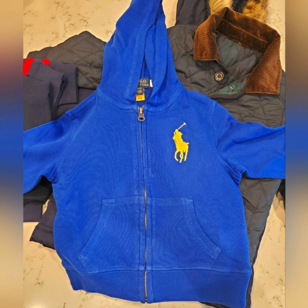 Big Pony Spa Terry Hoodie - Ralph Lauren Toddler